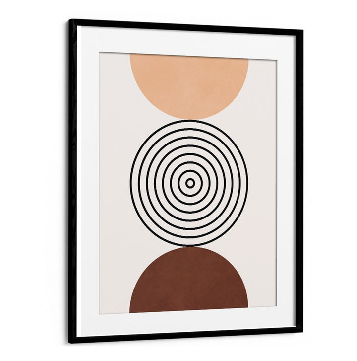 Geometric elegance in LINES AND CIRCLES XXVI, BOHO ART PAINTINGS, perfect for modern decor enthusiasts.