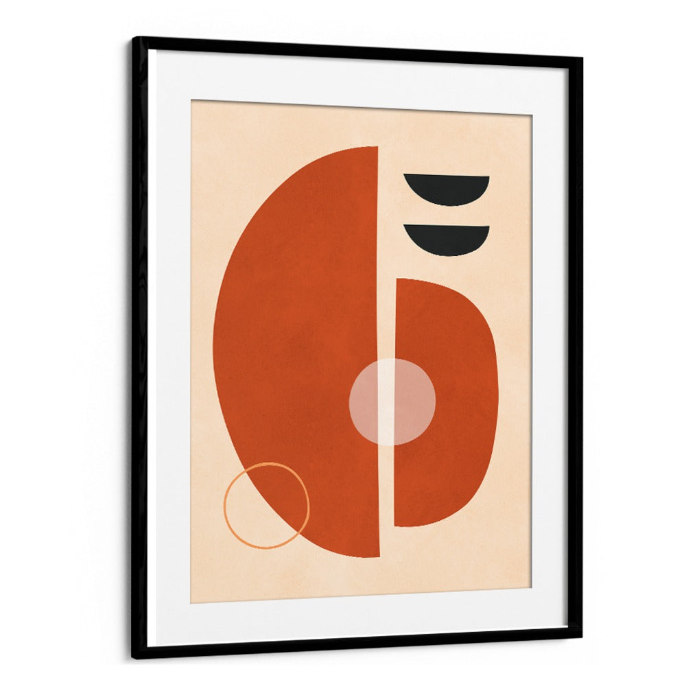 Bold and modern SEMICIRCLES IV, BOHO ART PAINTINGS, perfect for stylish home decor from BLACKMOUNT.