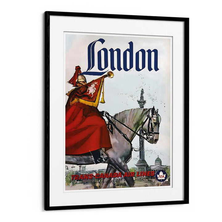 Explore LONDON I, VINTAGE TRAVEL POSTERS featuring charming retro art capturing the essence of London.