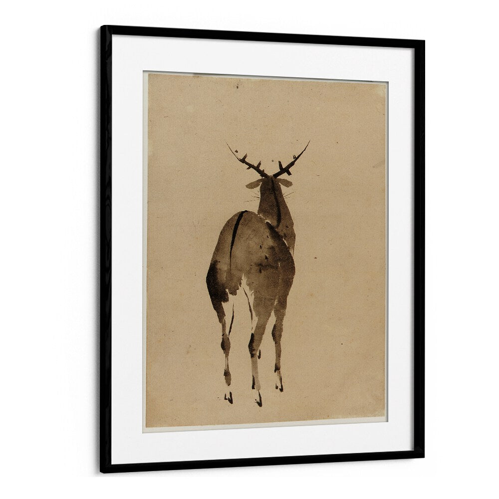 DEER ,  VINTAGE PAINTINGS