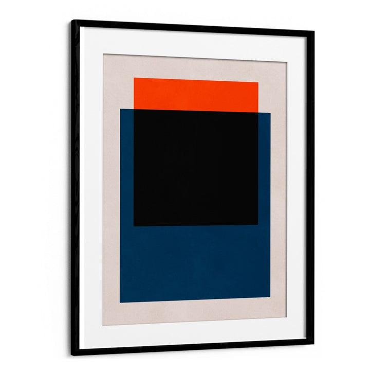 Stylish OVERLAPPING VII, GEOMETRIC ART PRINTS featuring modern shapes and colors, perfect for enhancing creative spaces.