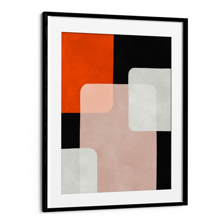 Vibrant EXPRESSIONIST SHAPES VIII, GEOMETRIC ART PRINTS, perfect for enhancing any creative space with bold colors.
