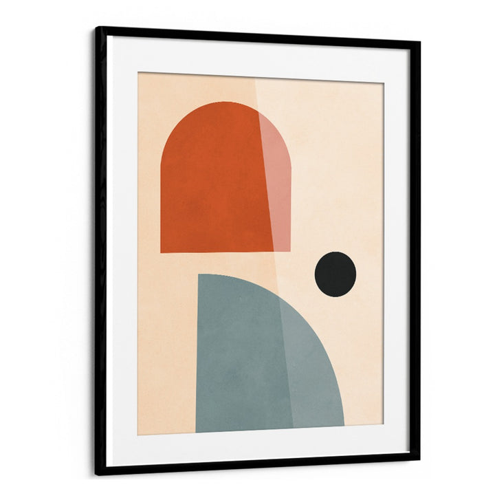 Modern artwork featuring vibrant colors in SEMICIRCLES I, BOHO ART PAINTINGS for stylish home decor.