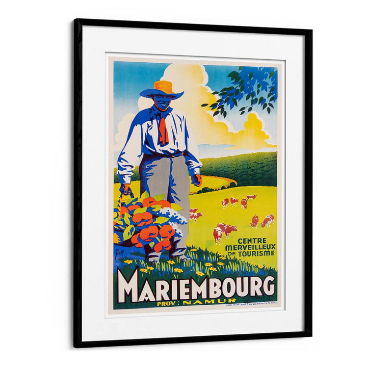 Colorful Mariembourg Vintage Travel Posters showcasing the charm of timeless travel and adventure in stunning design.