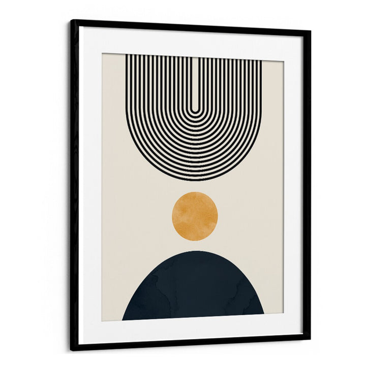 Stylish CIRCLES AND LINES 7, BOHO ART PAINTINGS featuring bold shapes and lines for modern decor. Perfect for any space!