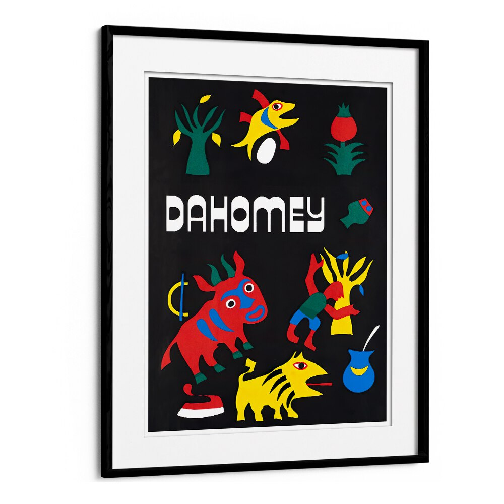 Colorful DAHOMEY Vintage Travel Posters capture the essence of adventure, perfect for transforming your living space.