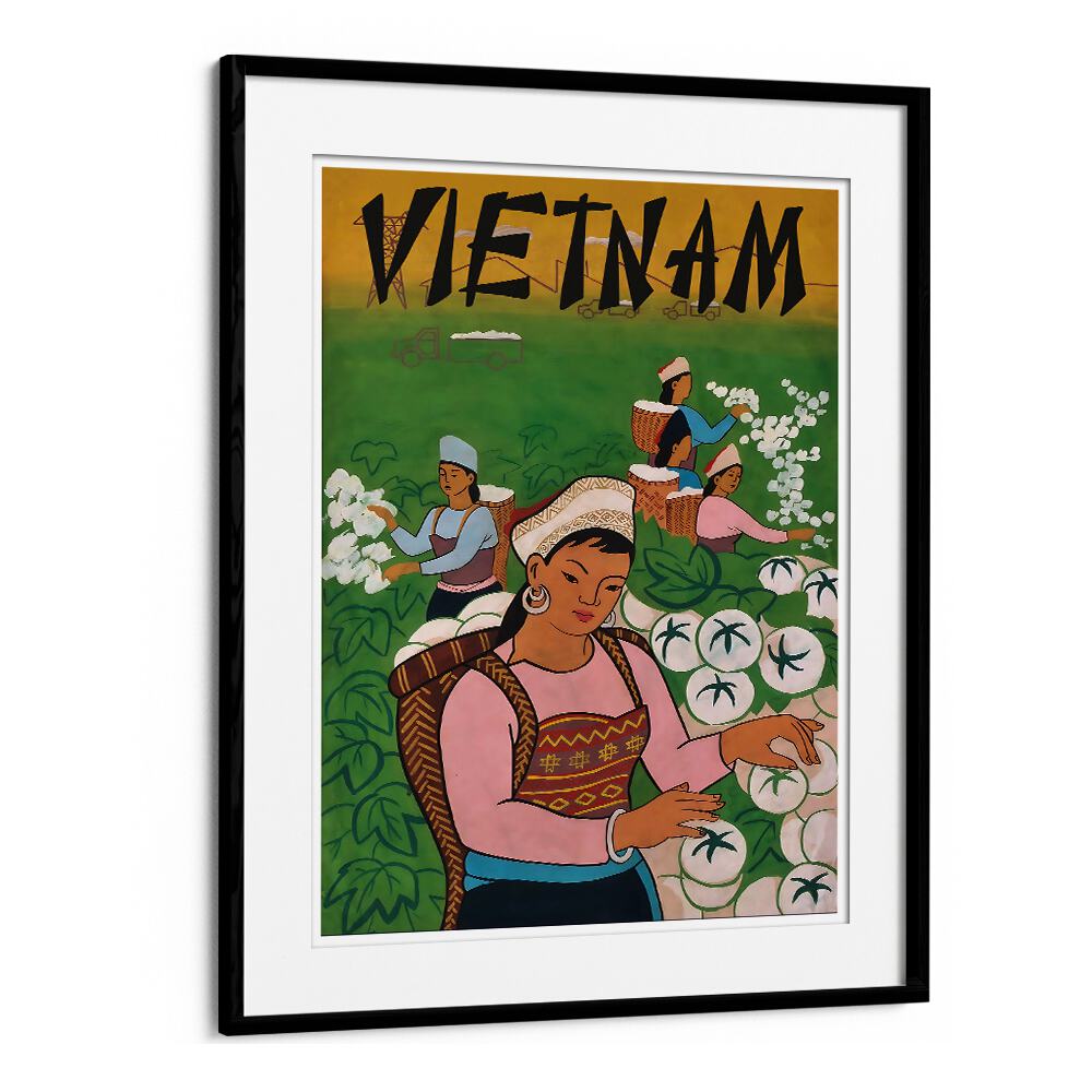 Explore the charm of Vietnam with VIETNAM II, VINTAGE TRAVEL POSTERS showcasing vibrant landscapes and culture.
