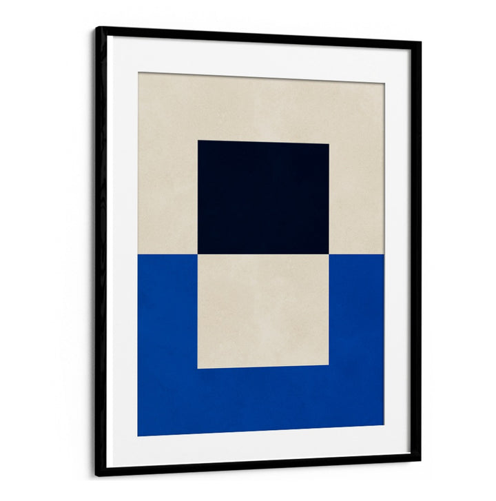 Elegant OVERLAPPING VI, GEOMETRIC ART PRINTS featuring bold shapes and colors, perfect for modern decor.
