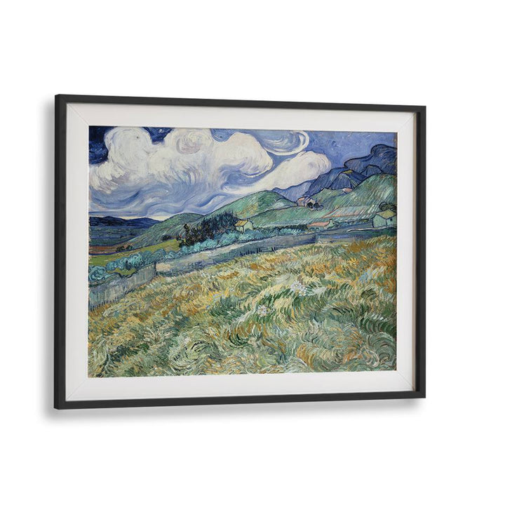 VINCENT VAN GOGH - LANDSCAPE FROM SAINT-RÉMY , VINTAGE PAINTINGS