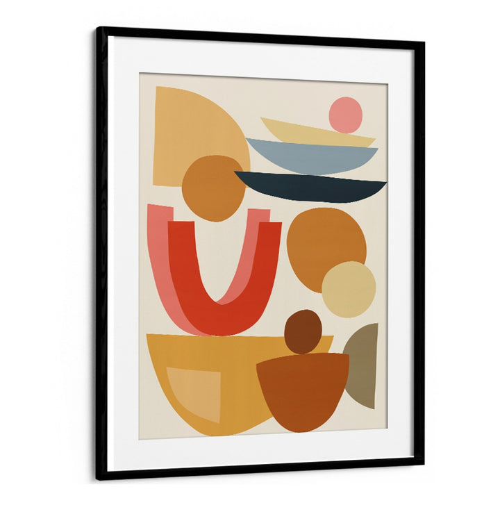 Colorful ORGANIC V, GEOMETRIC ART PRINTS featuring modern design and organic shapes, perfect for any stylish space.