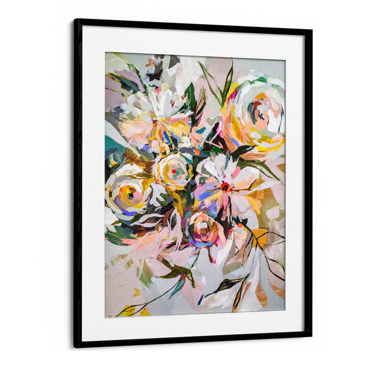Stunning BEDROOM FLOWERS, FLORAL FLOWER PAINTINGS featuring vibrant abstract designs to enhance your home decor.