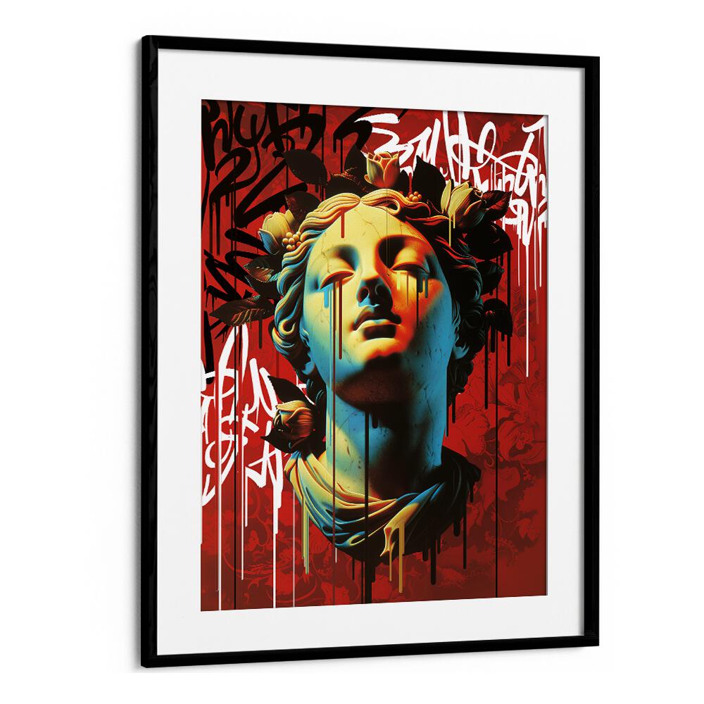 VANDAL ARIADNA, ALTERED ART PRINTS showcase a vibrant, graffiti-inspired artwork by Dikhotomy, redefining artistry.