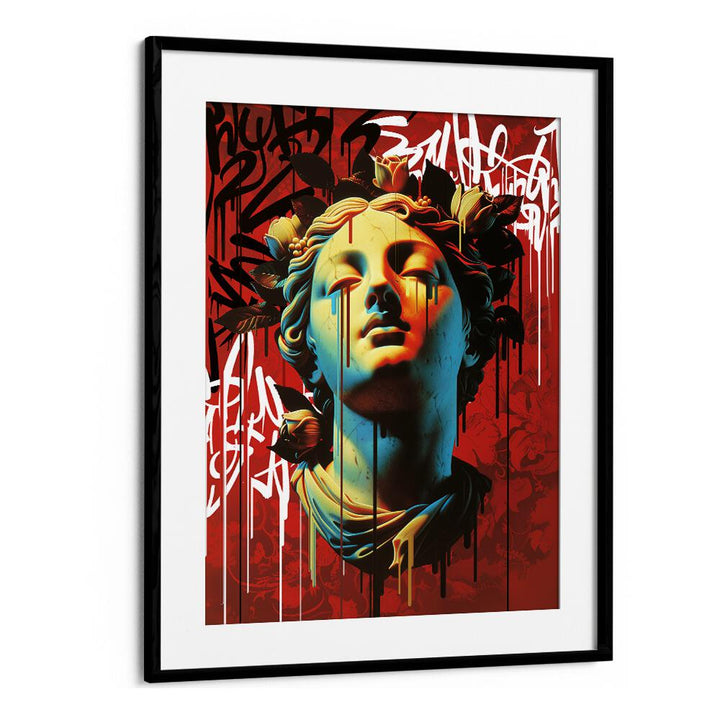 VANDAL ARIADNA, ALTERED ART PRINTS showcase a vibrant, graffiti-inspired artwork by Dikhotomy, redefining artistry.
