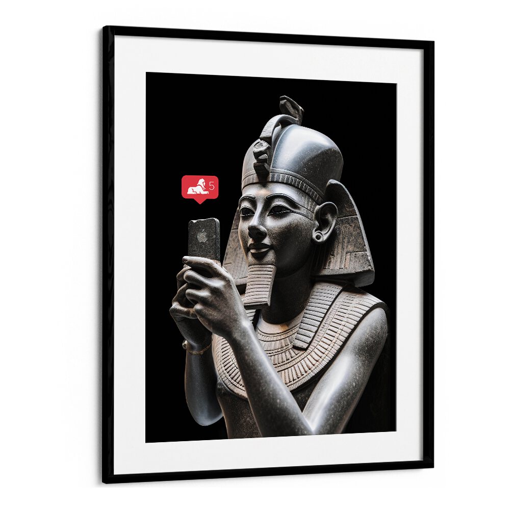 Stylish CHILL RAMSES, ALTERED ART PRINTS by DIKHOTOMY, blending tradition and modernity for captivating decor.