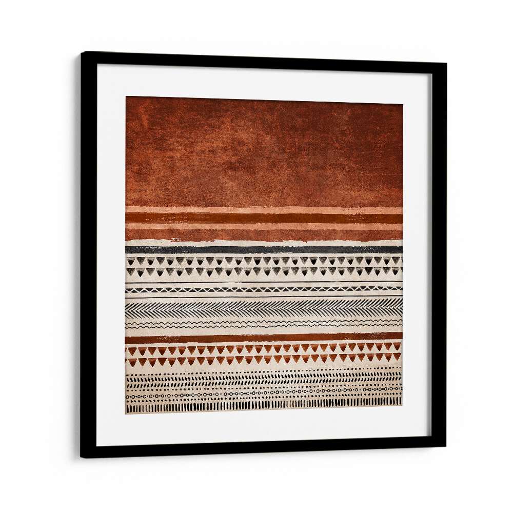 KILIM KIREMIT II, BOHO ART PAINTINGS showcase vibrant patterns on premium canvas, perfect for modern decor.