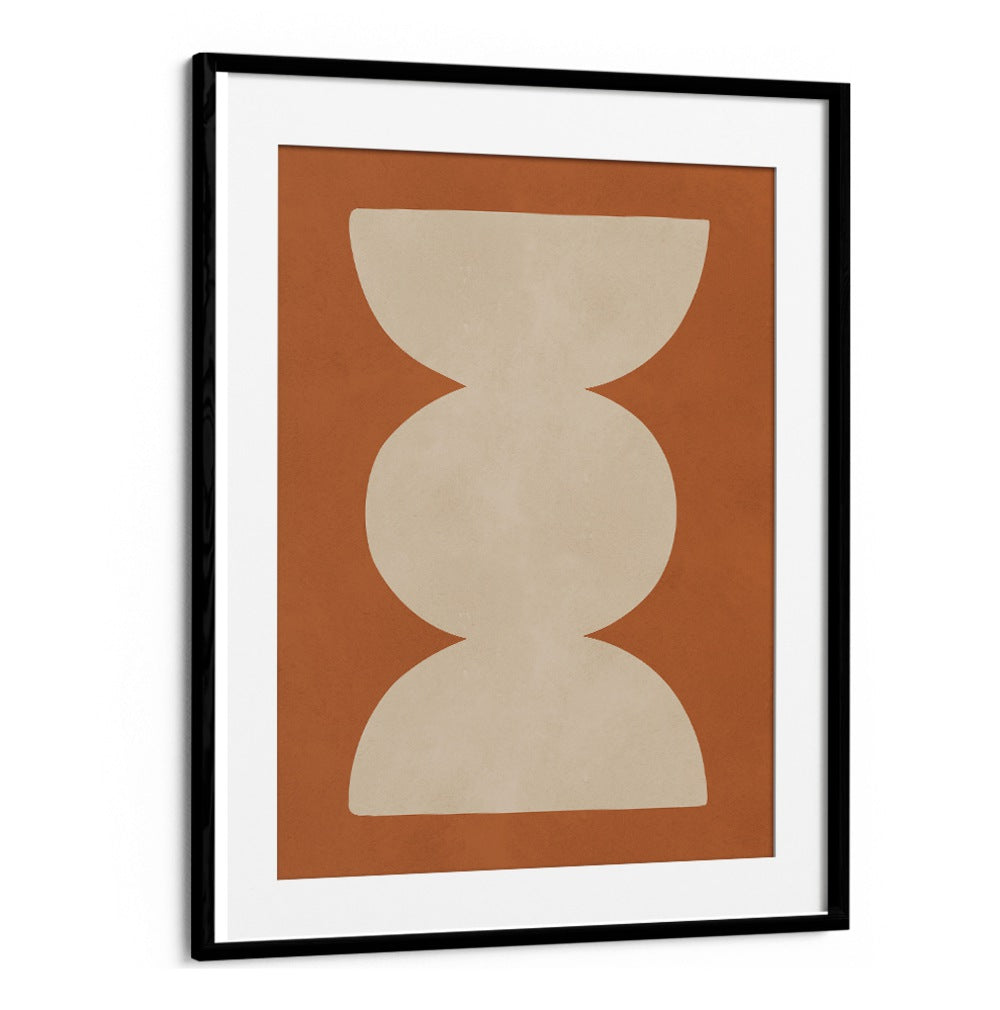 Stylish TRIBAL SHAPES XV , GEOMETRIC ART PRINTS featuring earthy tones and modern tribal designs for stunning decor.