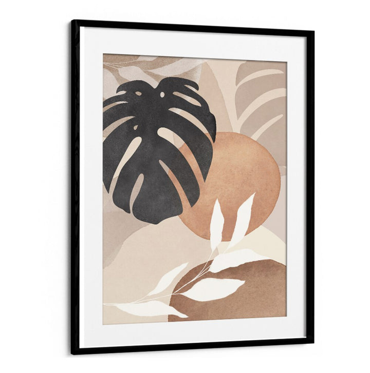 Elevate your decor with LEAVES ABSTRACT IV, BOHO ART PAINTINGS featuring elegant abstract foliage design.