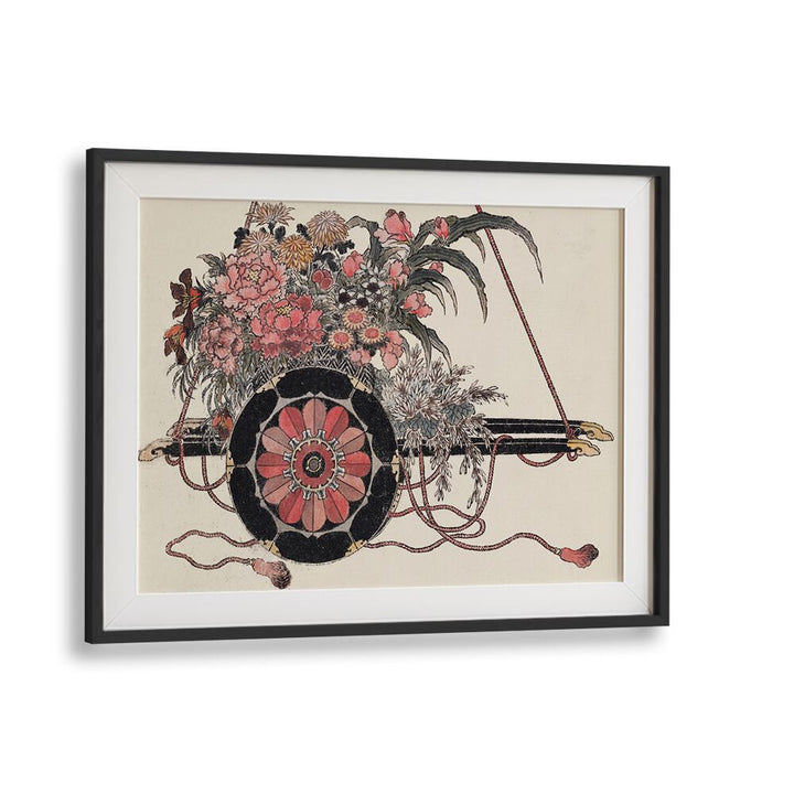 FLOWER CART , VINTAGE PAINTINGS