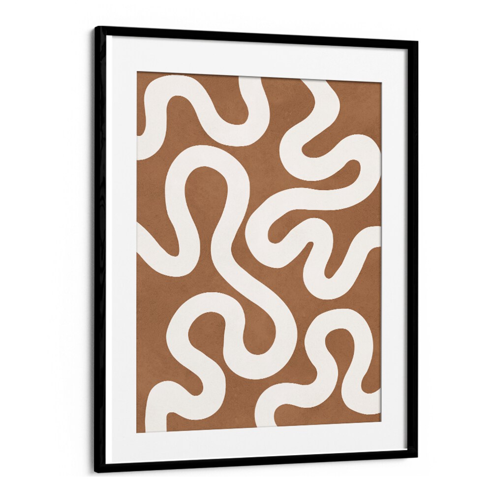 Elegant UNDULATING, ABSTRACT PAINTINGS featuring smooth, flowing lines, perfect for modern home decor.