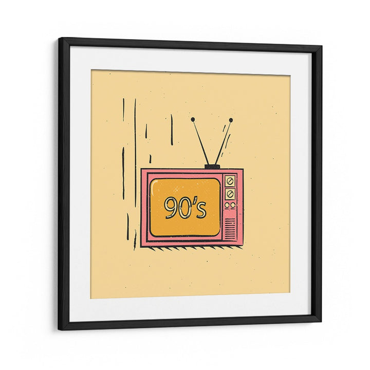 Retro 90's TV artwork showcasing THE 90'S, MOVIE POSTERS for a nostalgic decor touch. Perfect for any fan!