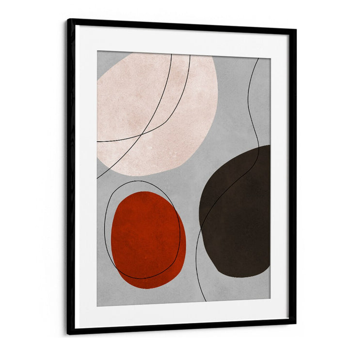 Modern design featuring the EXPRESSIVE VI, ABSTRACT PAINTINGS with vibrant shapes, enhancing creativity and style.