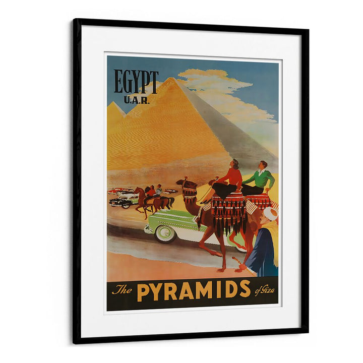 Discover the allure of ancient Egypt with EGYPT I, VINTAGE TRAVEL POSTERS showcasing stunning pyramids and culture.