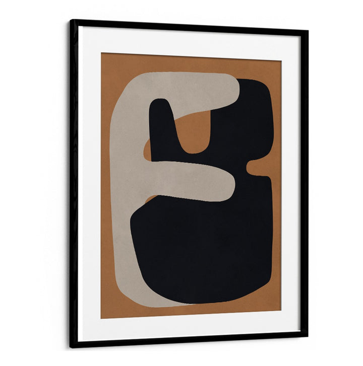 Stylish TRIBAL SHAPES XIII, GEOMETRIC ART PRINTS showcasing unique patterns and earthy tones for a modern decor touch.