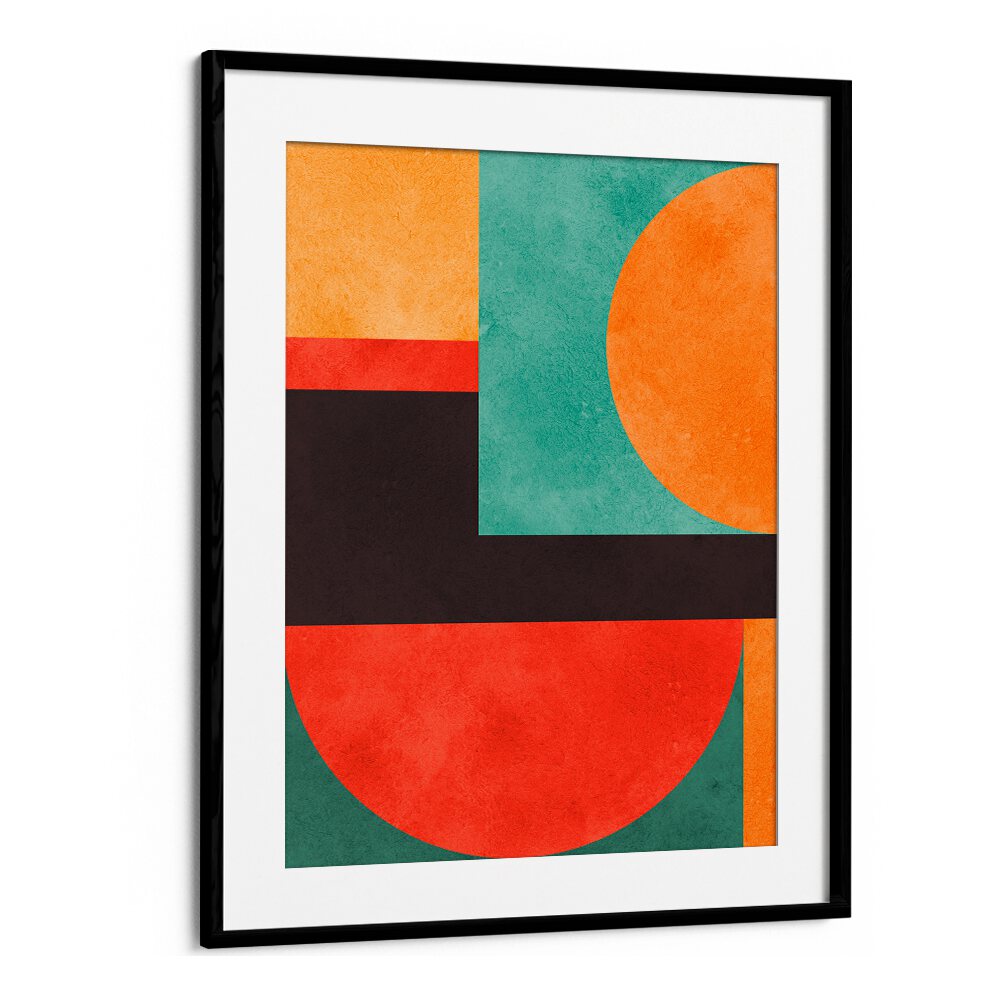 Bold and vibrant COLORFUL GEOMETRIC COMPOSITION II, GEOMETRIC ART PRINTS, perfect for modern home decor.