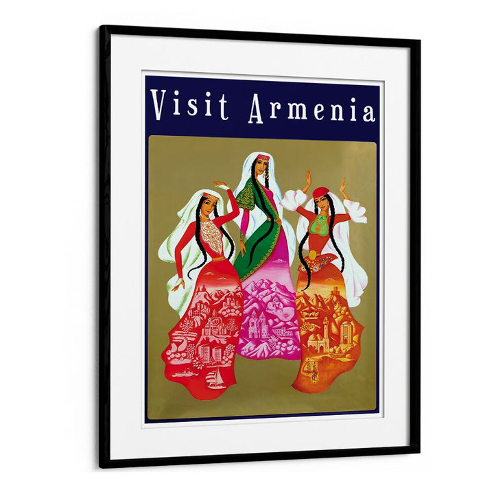 Discover the charm of ARMENIA with these vibrant VINTAGE TRAVEL POSTERS, perfect for enriching your decor.