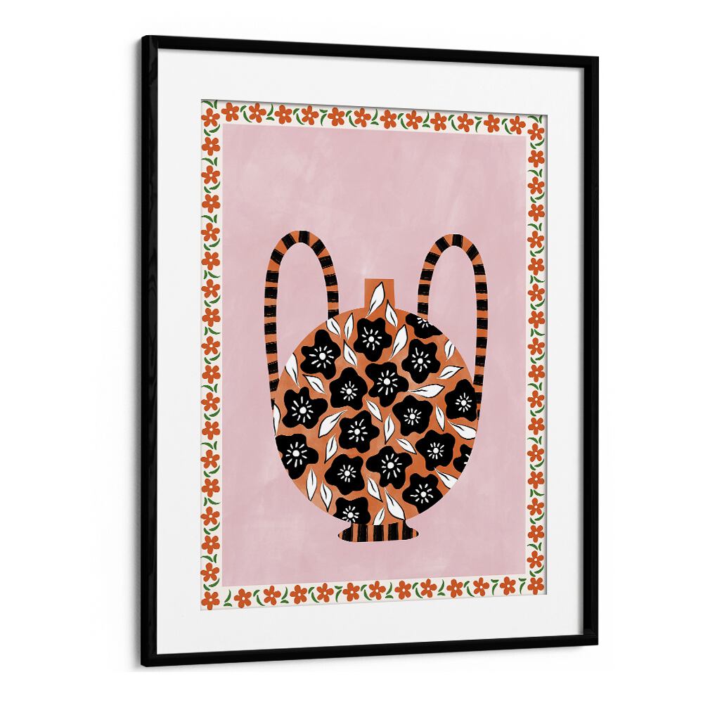 Brightly colored BOTANICAL VASE, FLORAL FLOWER PAINTINGS by Elena Ristova add elegance and charm to any space.