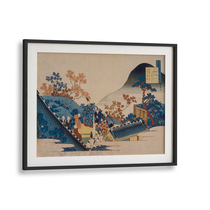 HOKUSAI'S POEM , VINTAGE PAINTINGS