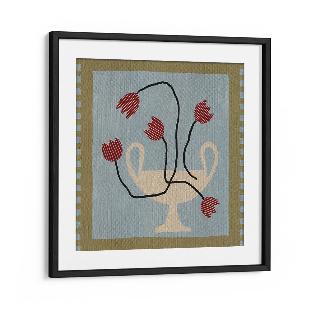 Stunning OUT OF VASE BLOOMS VI, FLORAL FLOWER PAINTINGS feature vibrant blooms to enhance your home decor.