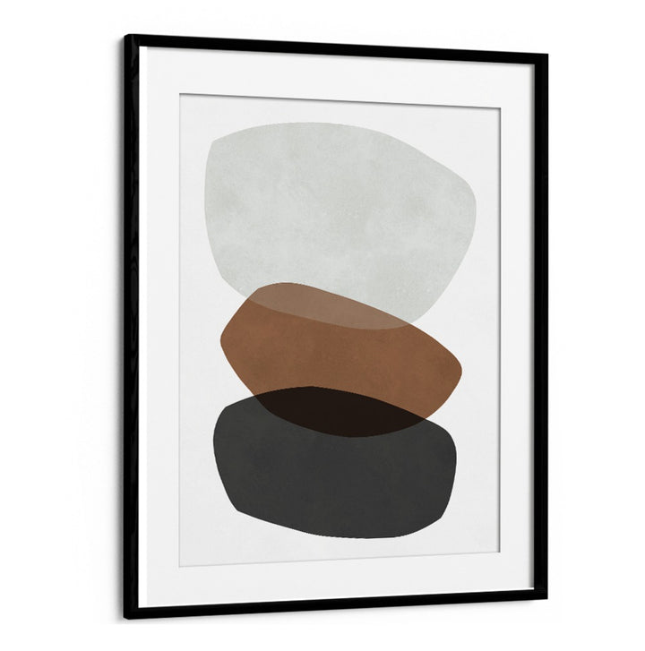 Stylish ROCK OVERLAY VII, ABSTRACT PAINTINGS featuring earthy tones, perfect for enhancing modern home decor.