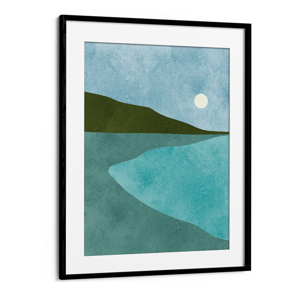 Modern decor shines with WATERCOLOR III, LANDSCAPE PAINTINGS, capturing nature's beauty in abstract design.
