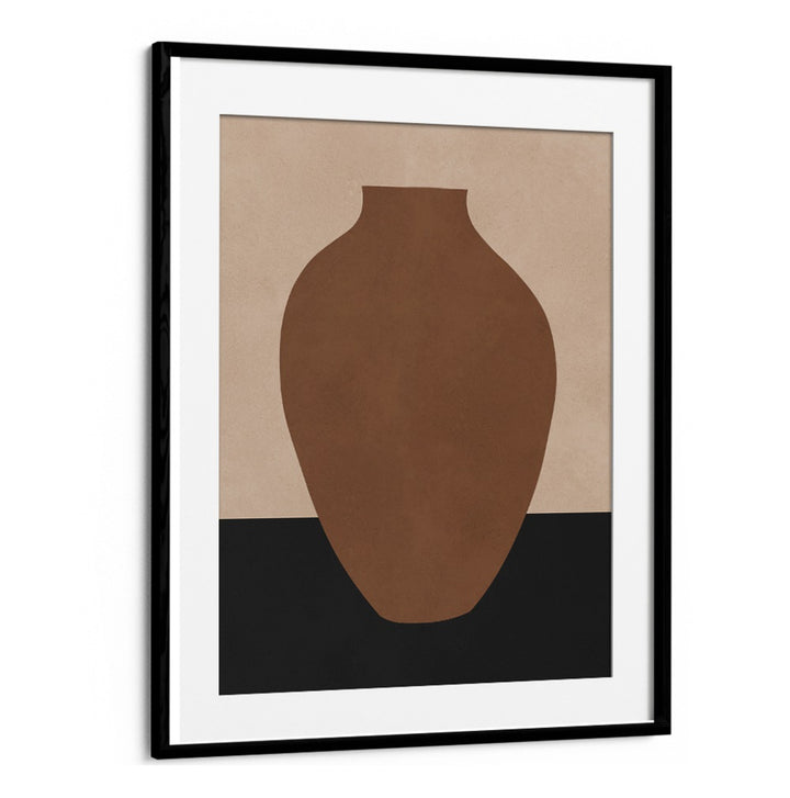 Tribal Shapes VIII, geometric art prints featuring a modern vase design, perfect for cultural elegance in any space.