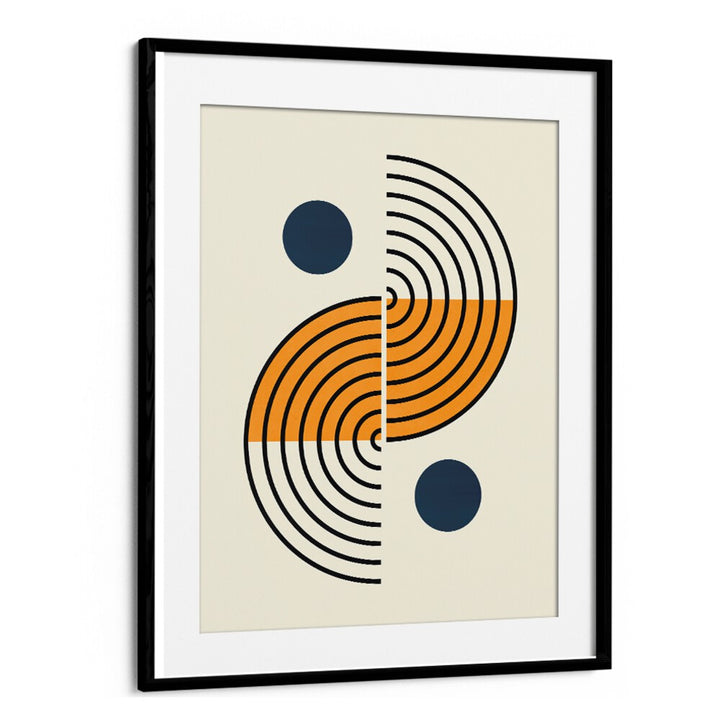 Stylish LINES AND CIRCLES VI, BOHO ART PAINTINGS features vibrant patterns perfect for modern decor.
