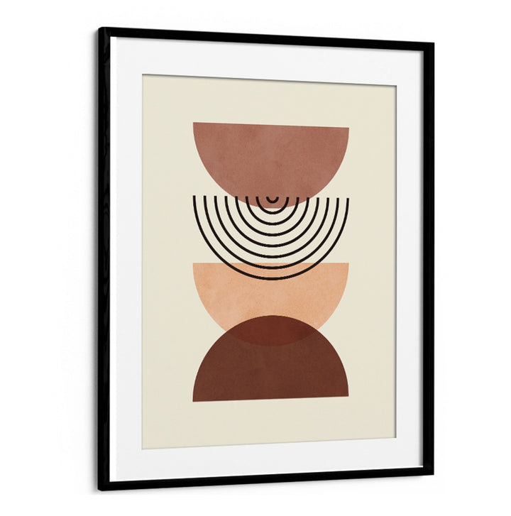 Elegant LINES AND CIRCLES II, GEOMETRIC ART PRINTS showcase a harmonious blend of shapes and colors for modern decor.