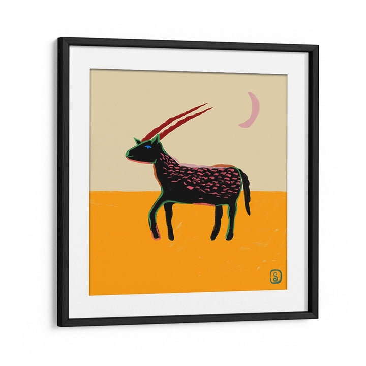 Vibrant CAPRICORN III, ZODIAC poster, perfect for astrology lovers to enhance their space.