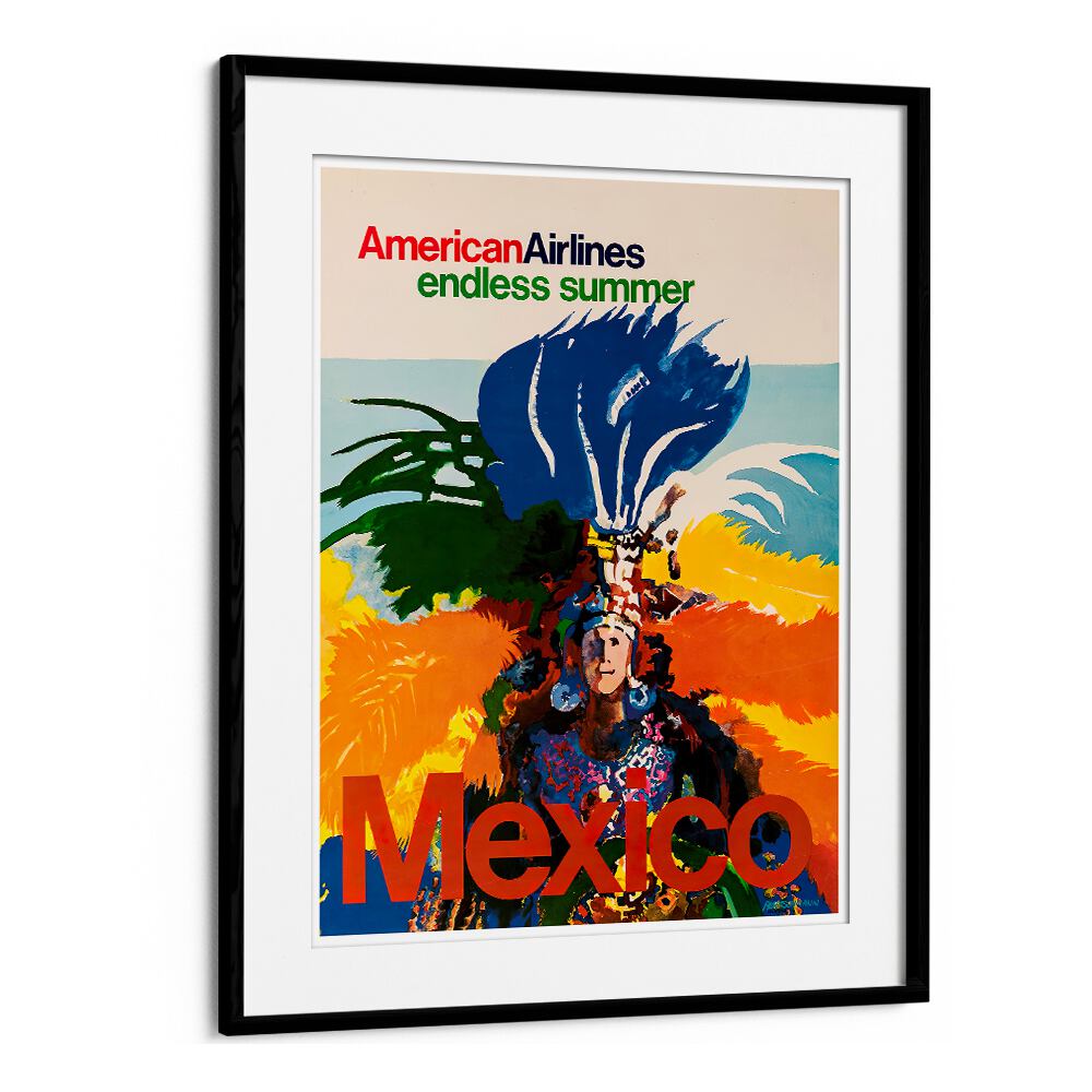 Vibrant MEXICO II, VINTAGE TRAVEL POSTERS celebrating Mexico's culture and landscapes, perfect for art enthusiasts.