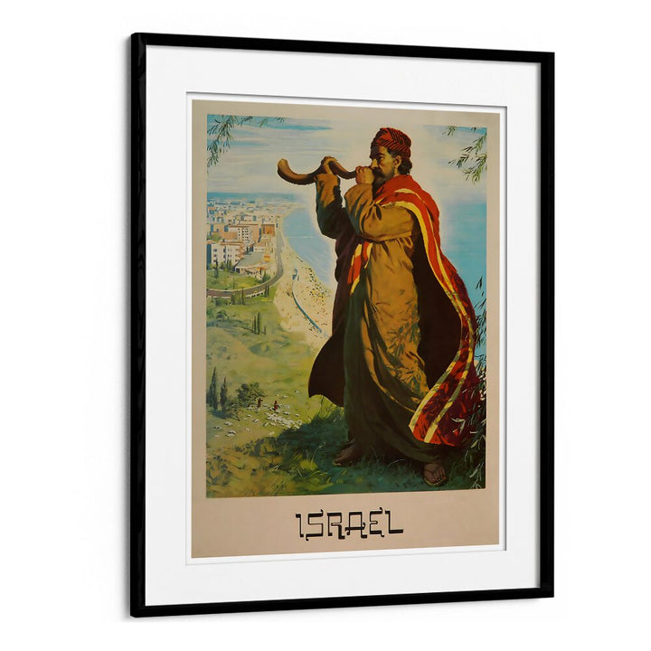 Vibrant ISRAEL, VINTAGE TRAVEL POSTERS showcasing iconic landmarks and rich culture in stunning artwork.