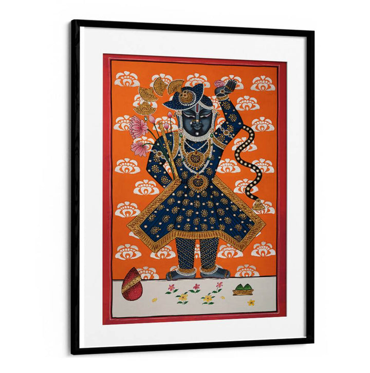 Exquisite SHRINATH JI, INDIAN ART PAINTINGS showcasing traditional craftsmanship and divine beauty for your home.