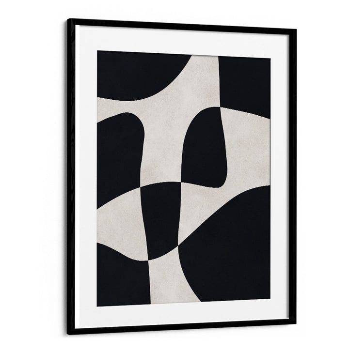 Curved Shapes 3, abstract paintings featuring modern aesthetics with smooth lines, a stylish addition to any decor.