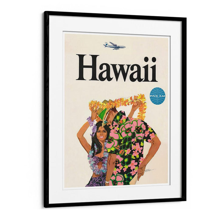 HAWAII I Vintage Travel Posters showcase vibrant Hawaiian culture and landscapes, perfect for tropical-themed decor.