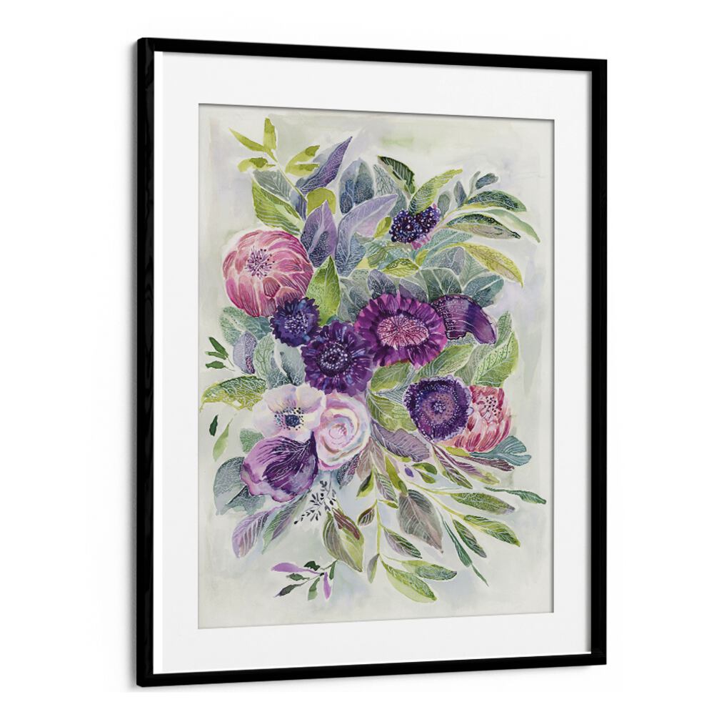 Vibrant floral artwork titled SECRET GARDEN, perfect for adding tranquility to any space. Ideal for home decor.