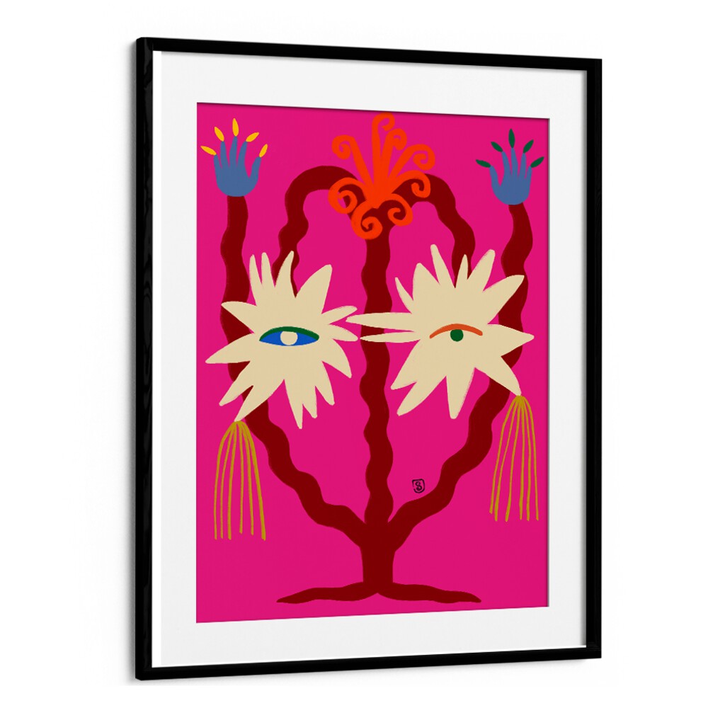 Bright and colorful "Looking Forward, Vibrant" art print, perfect for energizing any living space.