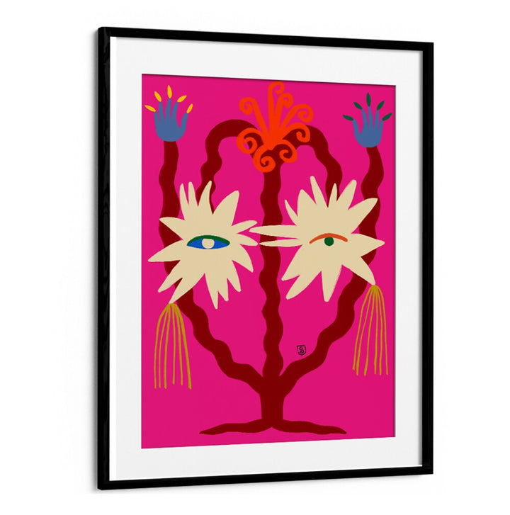 Bright and colorful "Looking Forward, Vibrant" art print, perfect for energizing any living space.