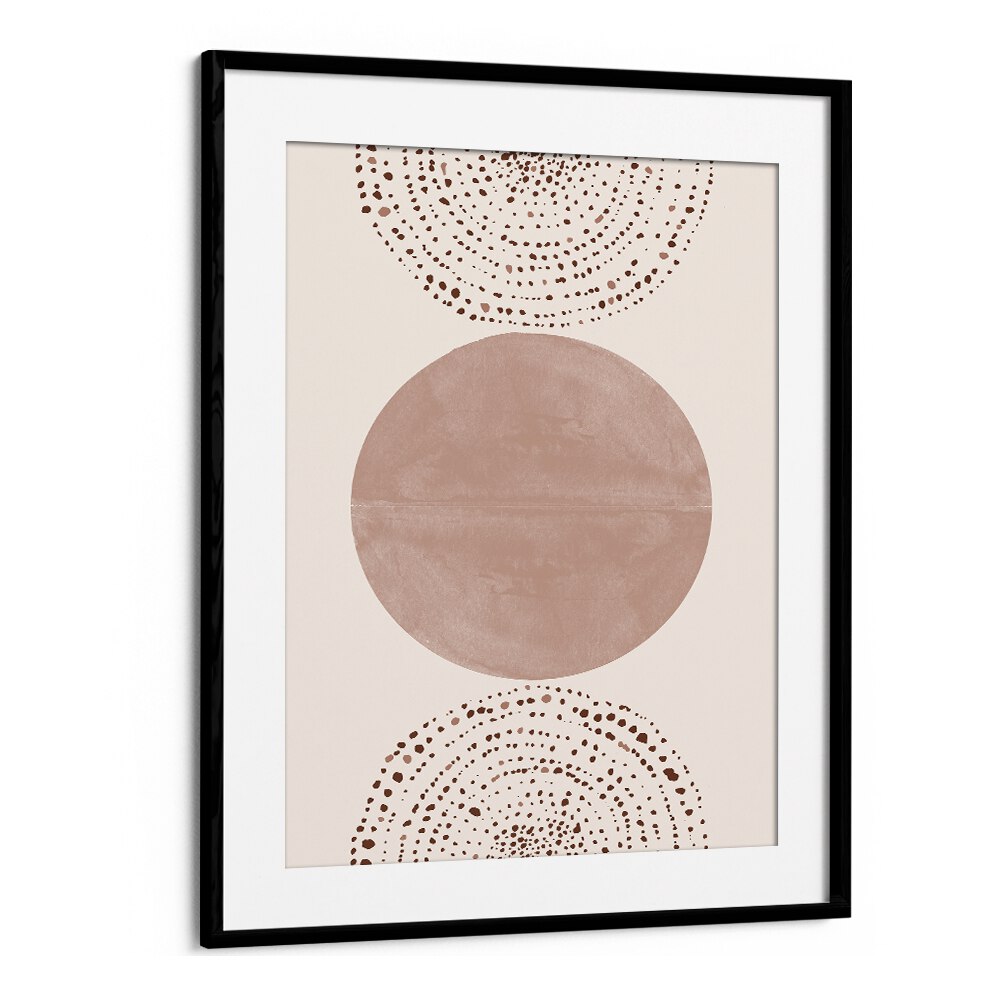 Elegant BOHO II art painting by The Miuus Studio featuring soft circles and dots, enhancing your creative space.