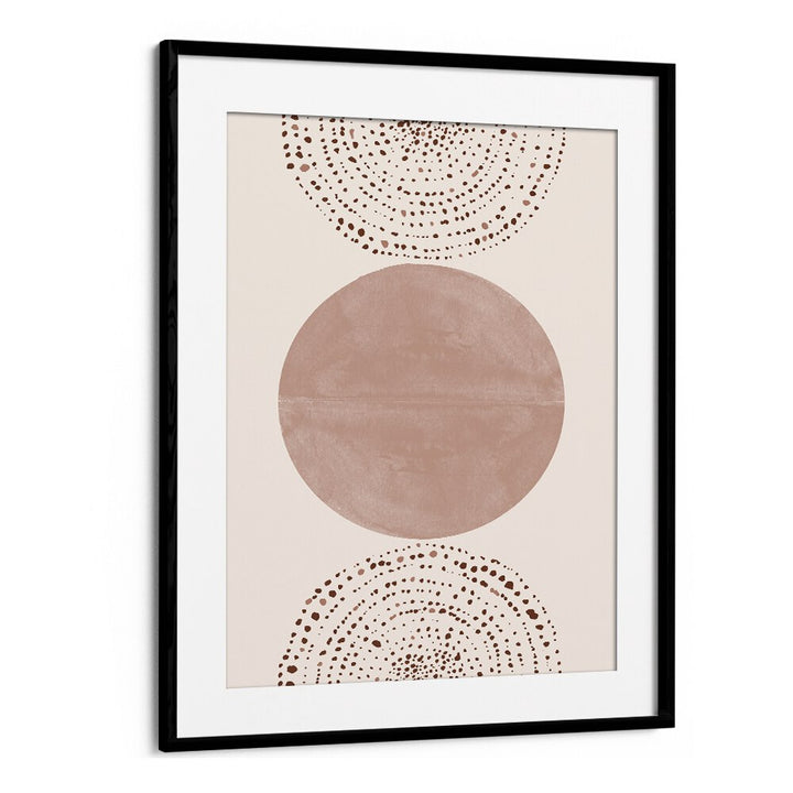 Elegant BOHO II art painting by The Miuus Studio featuring soft circles and dots, enhancing your creative space.