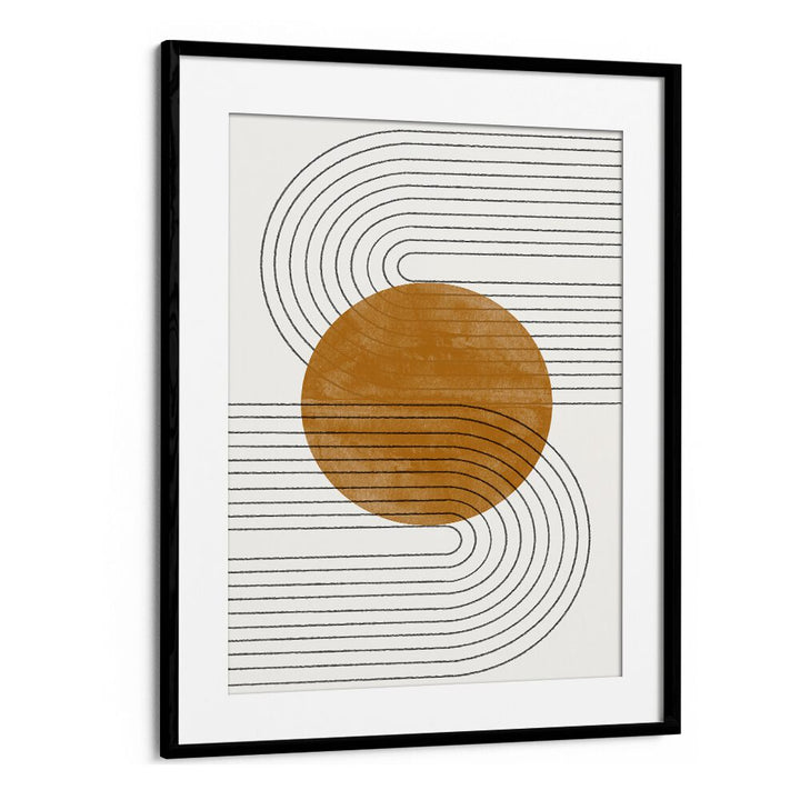 Contemporary boho art painting, ABSTRACT FLOW II, by The Miuus Studio, enhances any space with modern elegance.