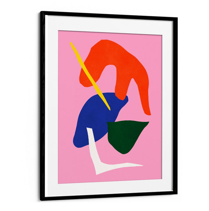 Bright and colorful EXPRESSIVE XII, GEOMETRIC ART PRINTS showcase modern design, perfect for any artistic space.